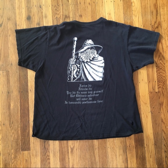 Vintage 1990s Burzum Norwegian Black Metal Shirt - Picture 4 of 7